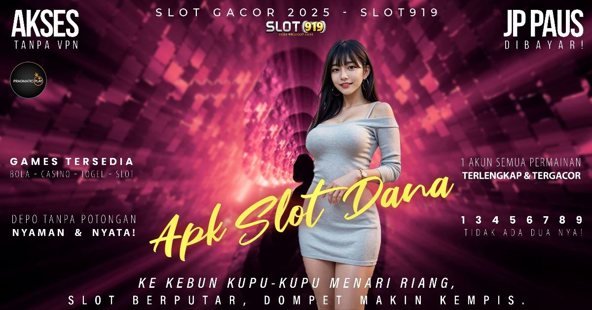 Agen Slot Gacor Game Slot Online Deposit Dana